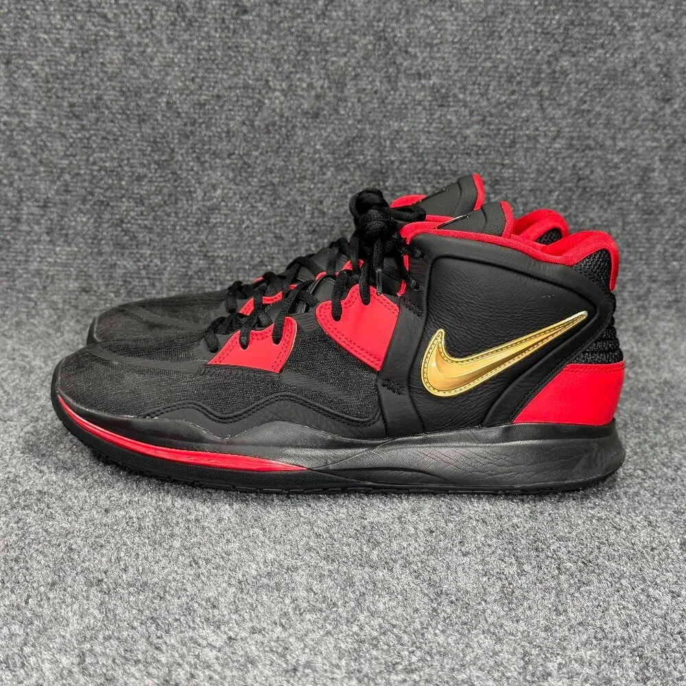 Nike Kyrie Infinity Basketball Shoes Men's‎ Size 12.5 Black Red Gold Athletic
